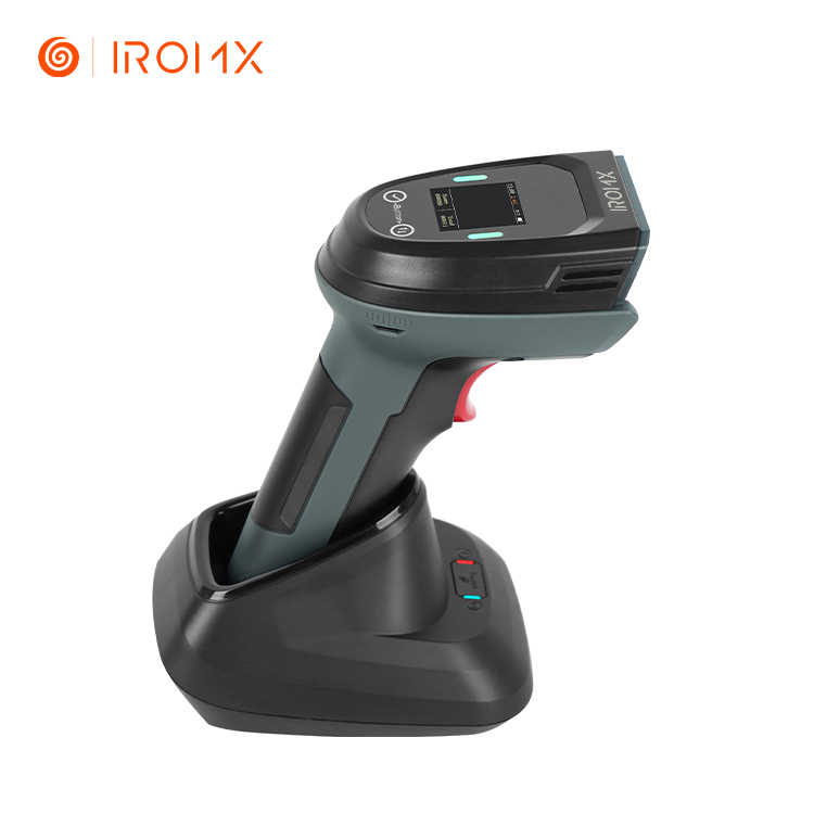 Iromx WL10102BS TFT Screen 1D/2D Kablosuz Barkod Okuyucu