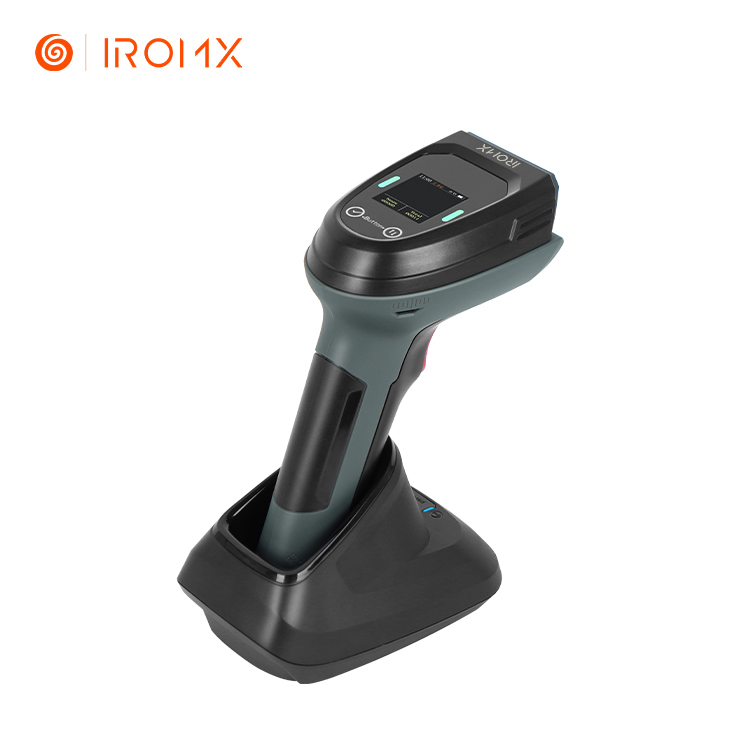 Iromx WL10102BS TFT Screen 1D/2D Kablosuz Barkod Okuyucu