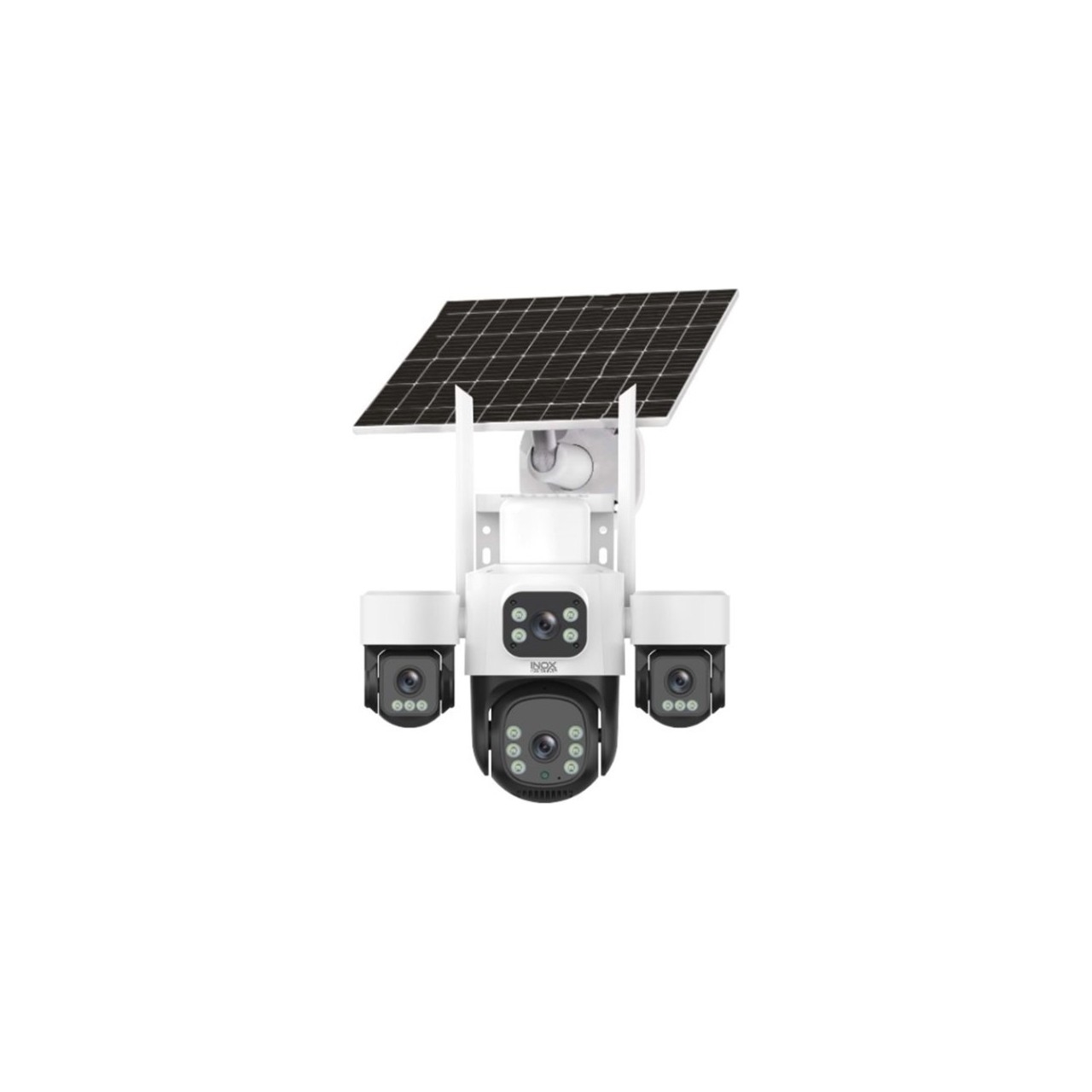 Inox X14 4 Kameralı 1920×1080 4G/LTE/ESIM IP65 Ip Solar Panel Kamera