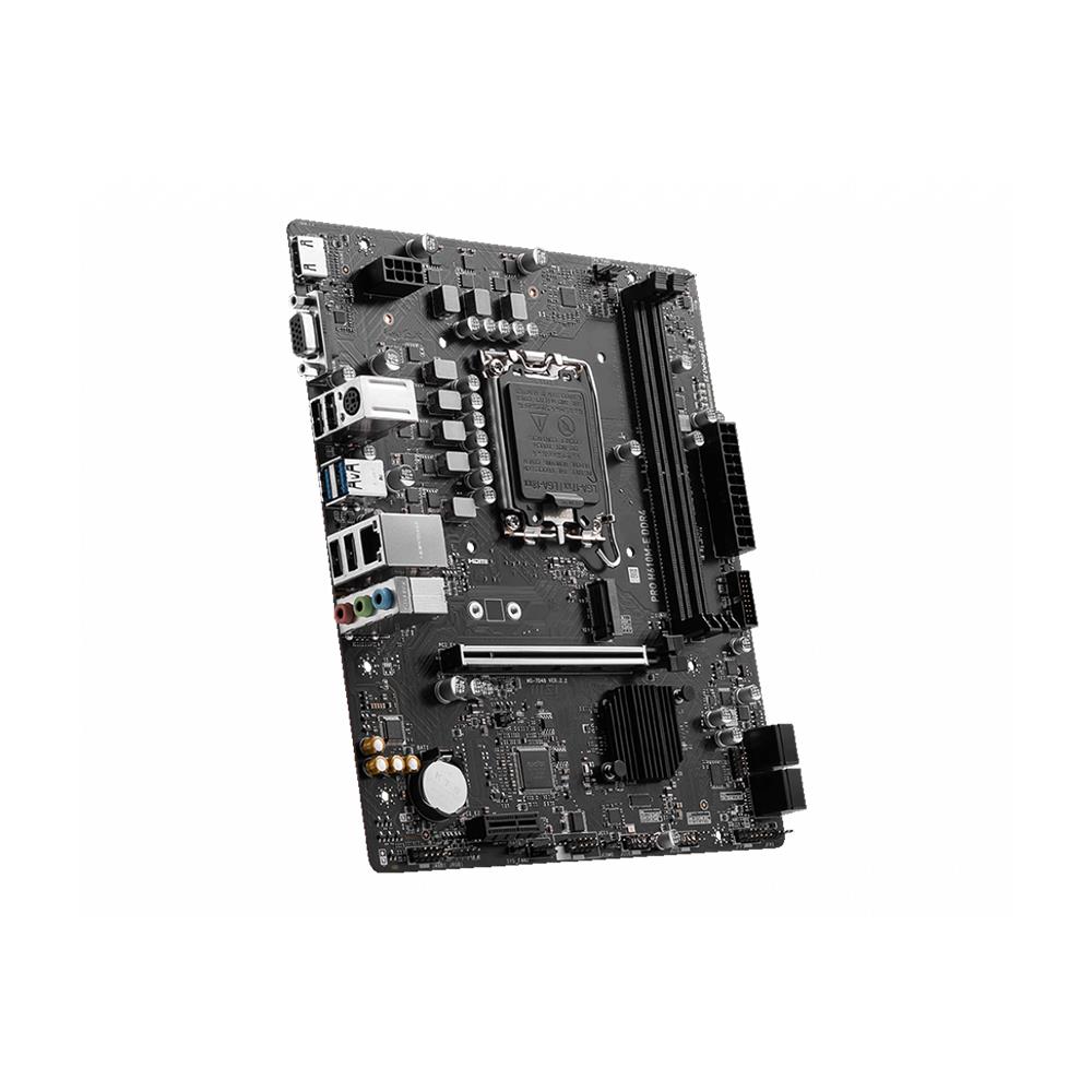 Msi Pro H610M-E 2xDdr4 Vga/Hdmi 1xM.2 1xGlan 1700P Anakart