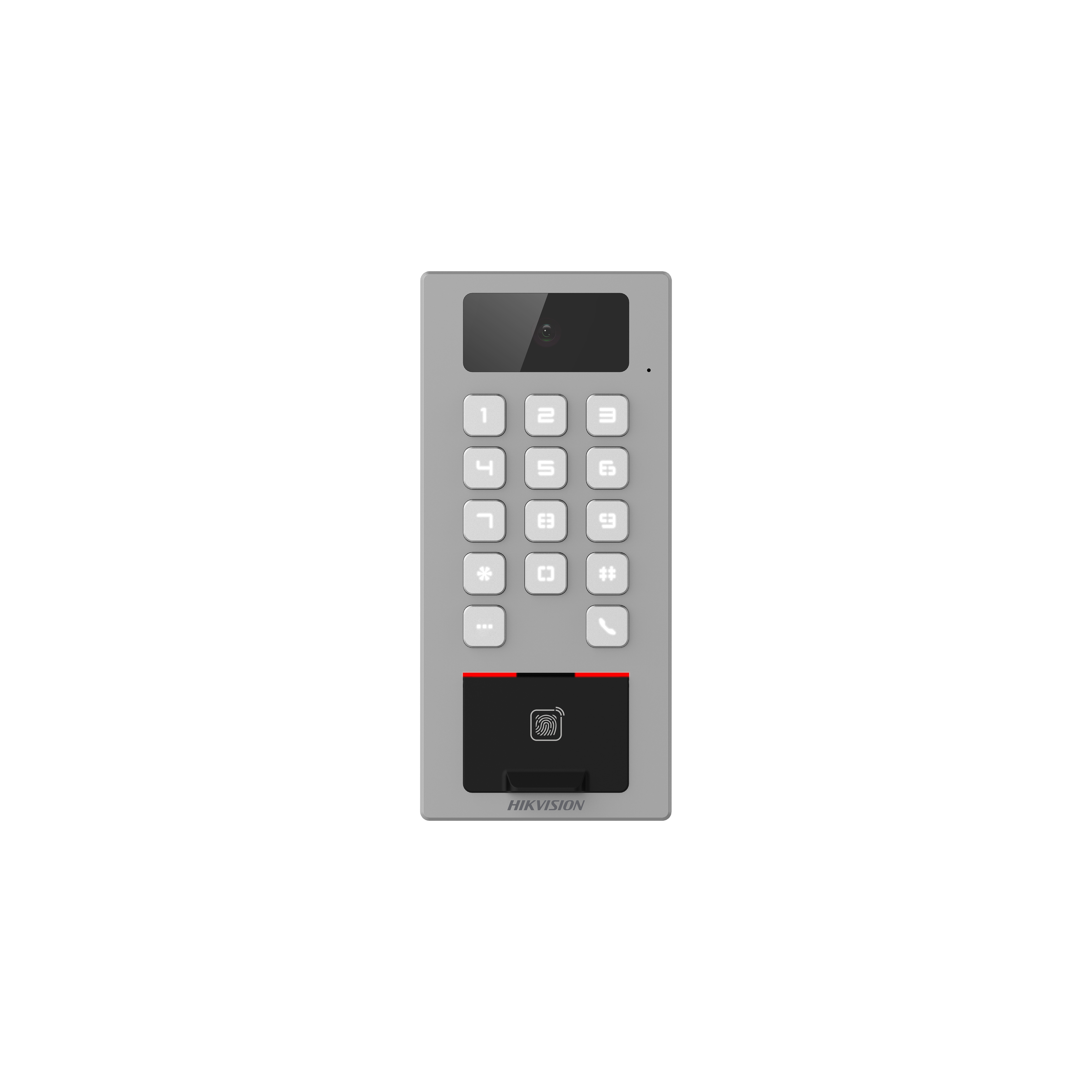Hikvision DS-K1T502DBFWX-C Keypadli Parmak İzi Kart Okuyucu Bağımsız Terminal