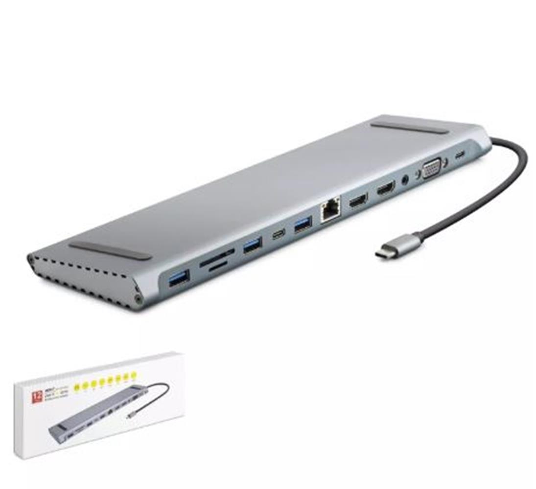 Hadron HDX7855 Type-C Hdtv Combo 2-Type-C + 2-Hdmi