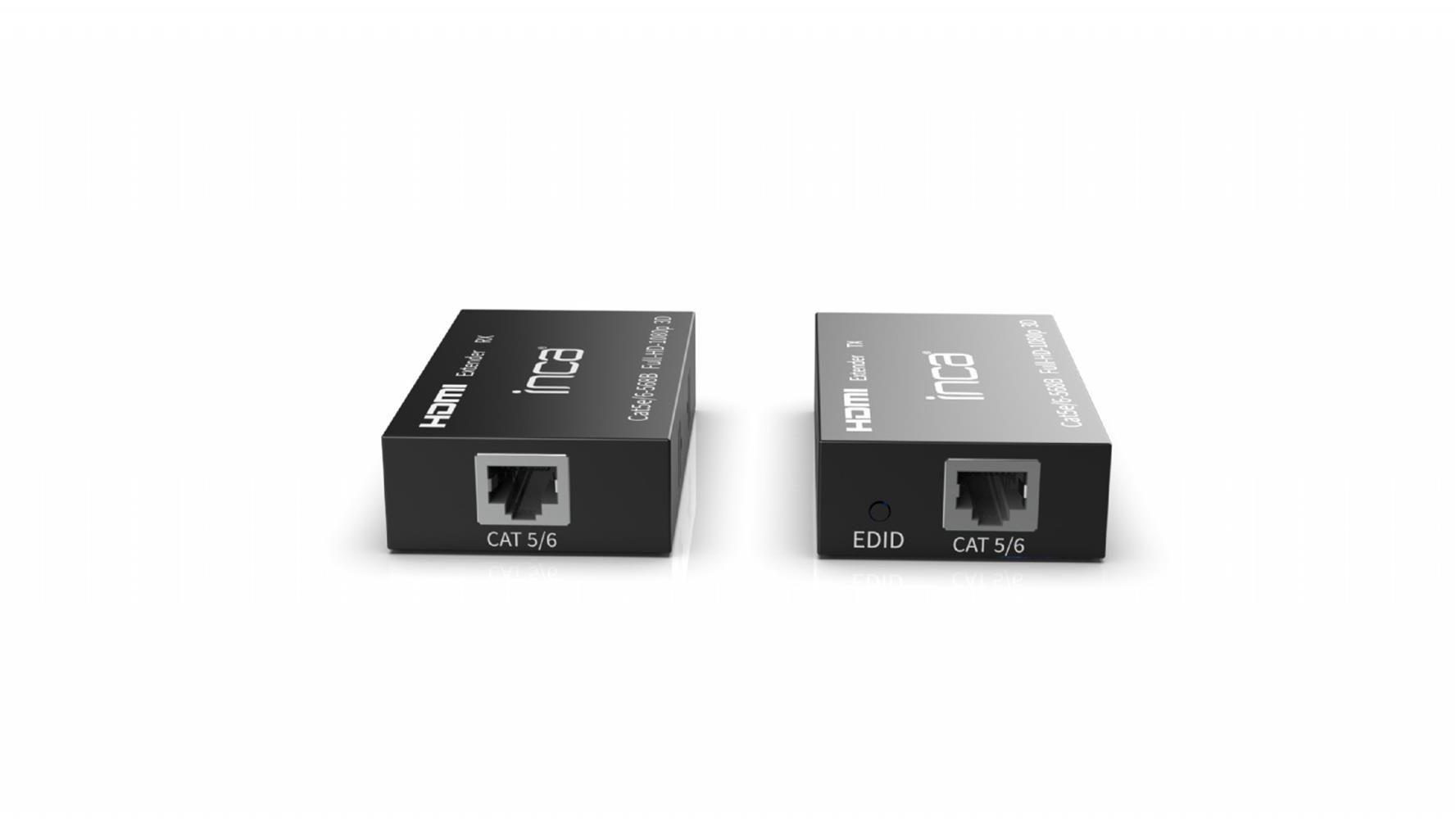 Inca IEX-60 Cat5E-Cat6 60mt FULL HD 1080P 3D HDMI Extender (bant Hızı 1.65Gbps)
