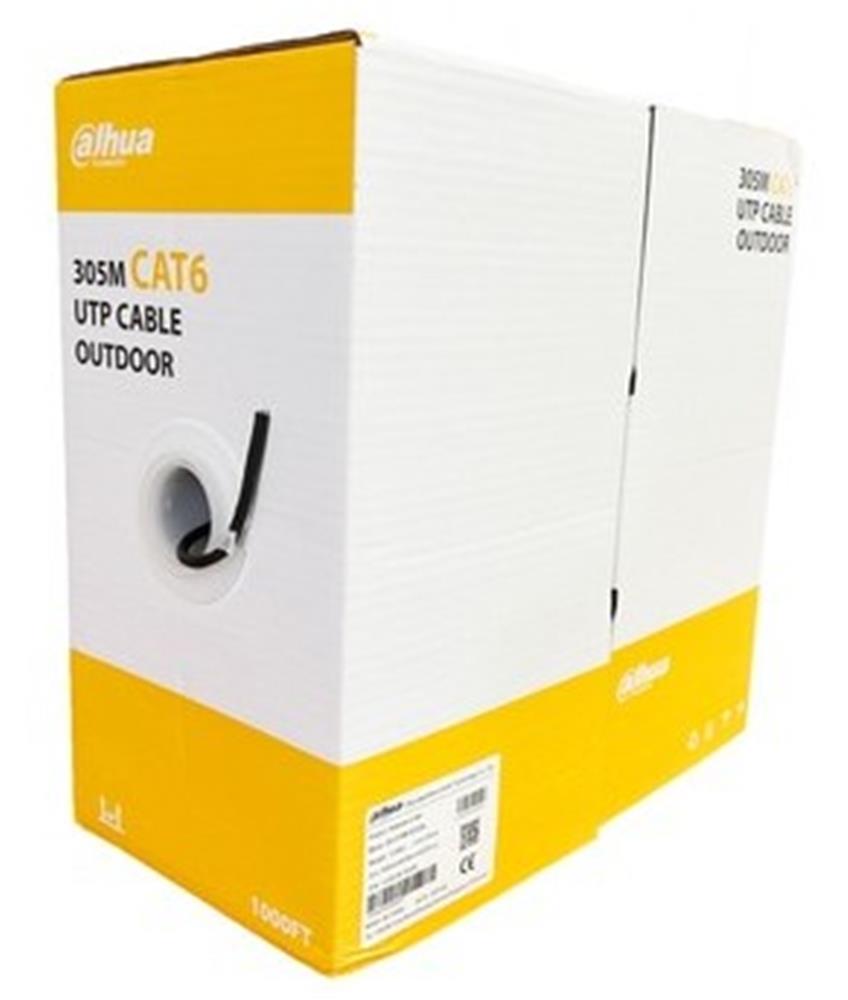 Dahua DH-PFM920-6UN Cat6 UTP Dış Mekan Siyah 305 metre