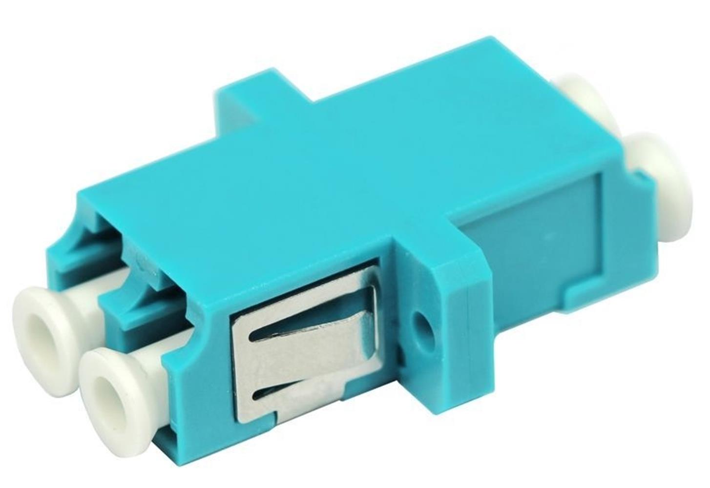 Teldata TLD-MADP45 Fiber Optik LC-OM3 Mm Dublex Adaptör 20li