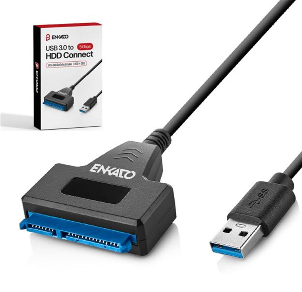 Enkado EKD-UH80 Usb 3,0 To 5Gbps Hdd Connect Adaptör