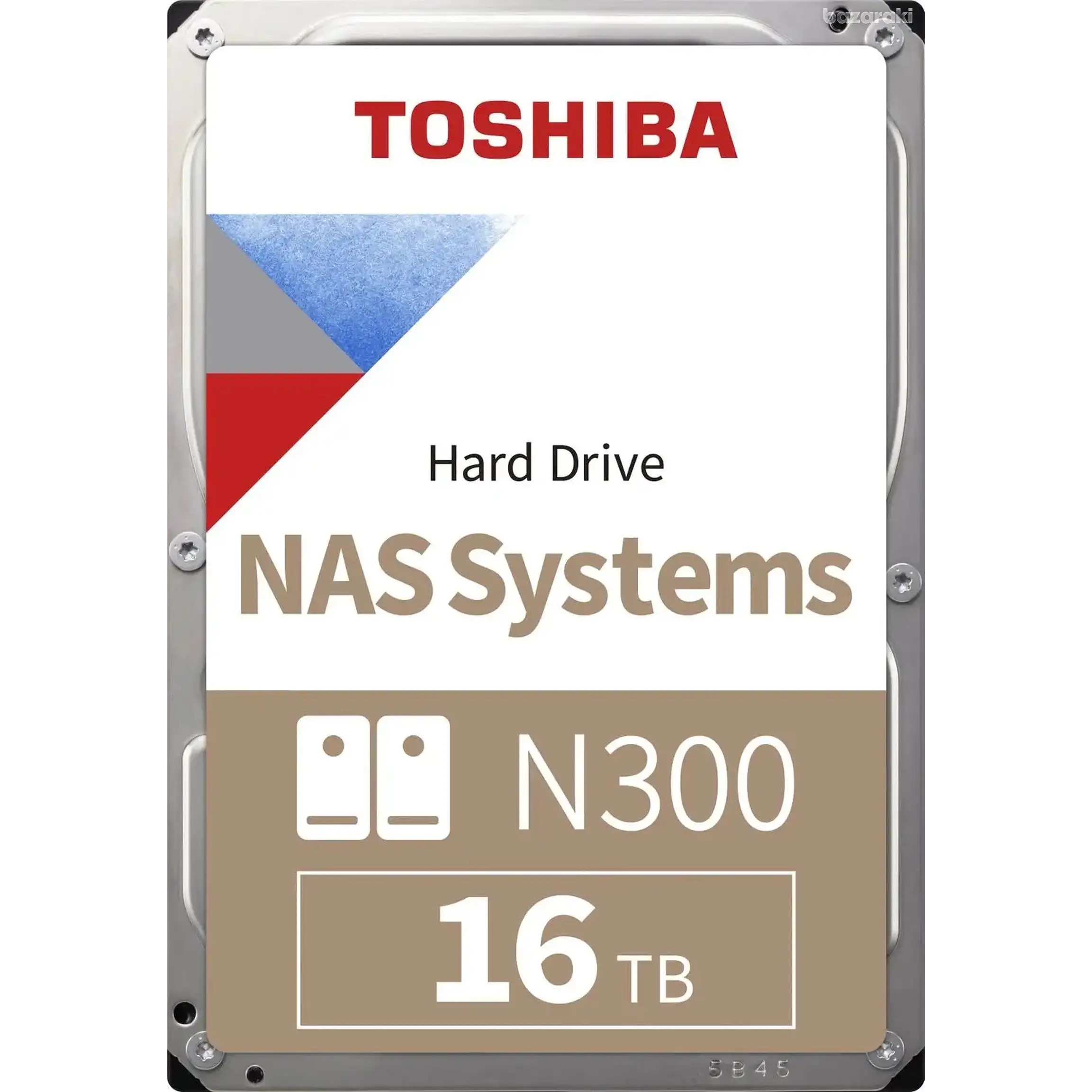 Toshiba N300 16 Tb 7200Rpm 512Mb Sata3 6Gbit/sn MN11ACA16TS Nas Hdd