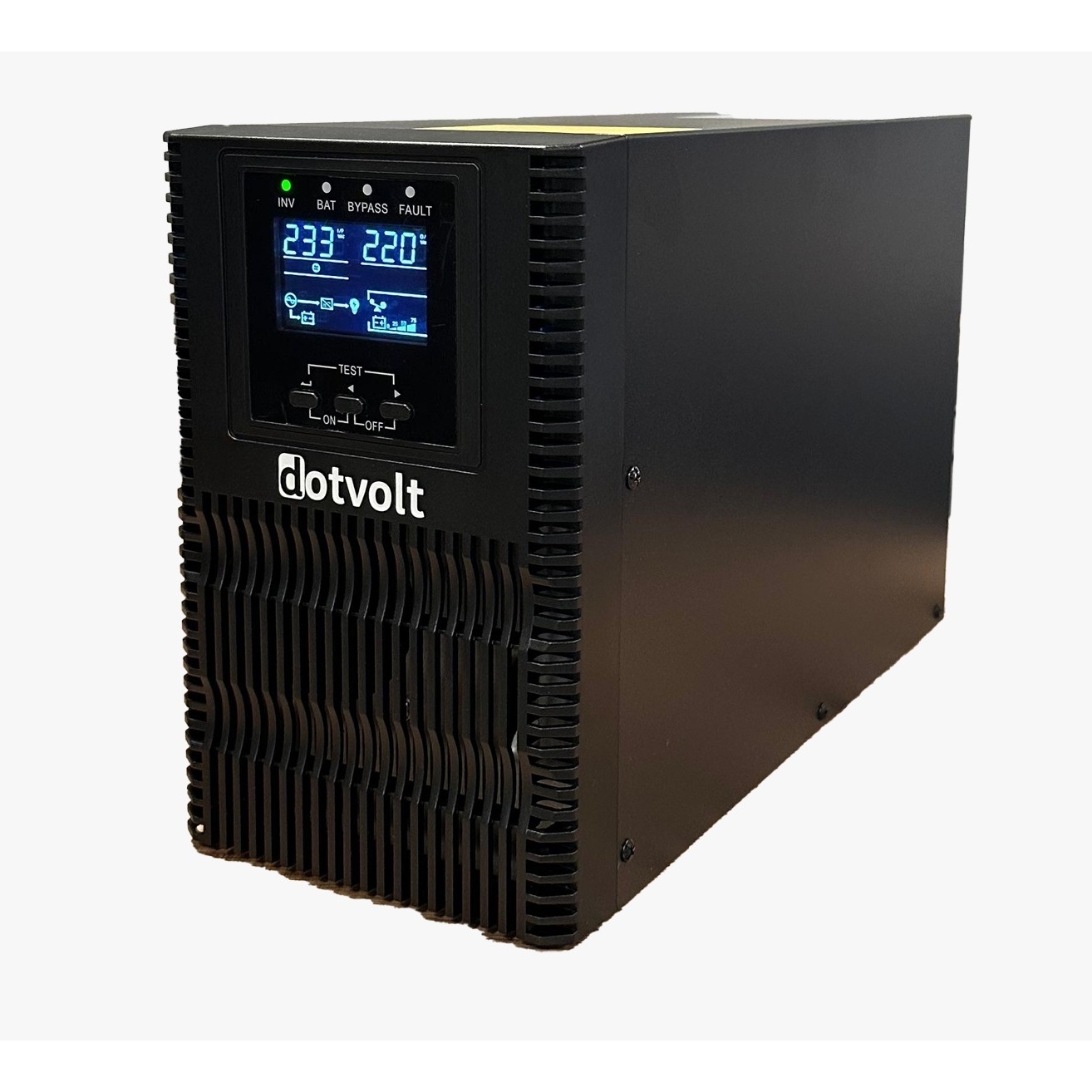Dotvolt MN Plus 1 Kva 2x12V/9Ah 1F/1F Online Ups