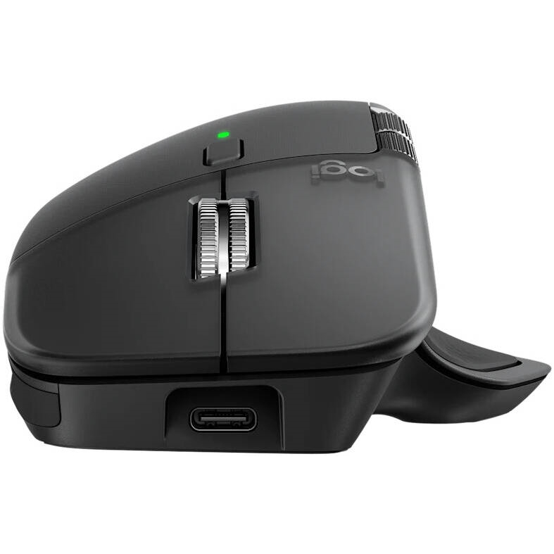 Logitech MX Master 4 Kablosuz Siyah Kurumsal Mouse 910-007618
