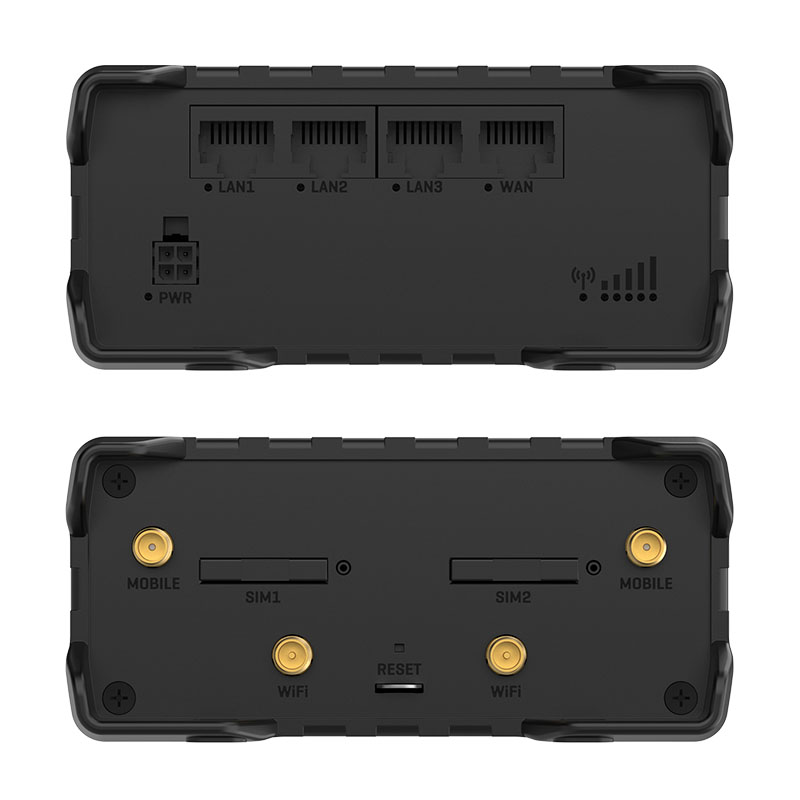Teltonika RUT901 150Mbps 4 Port 3xLan/1xWan 2 Anten 802.11b/g/n (Wi-Fi 4) 4G Lte Indoor 2xSim Endüstriyel Router
