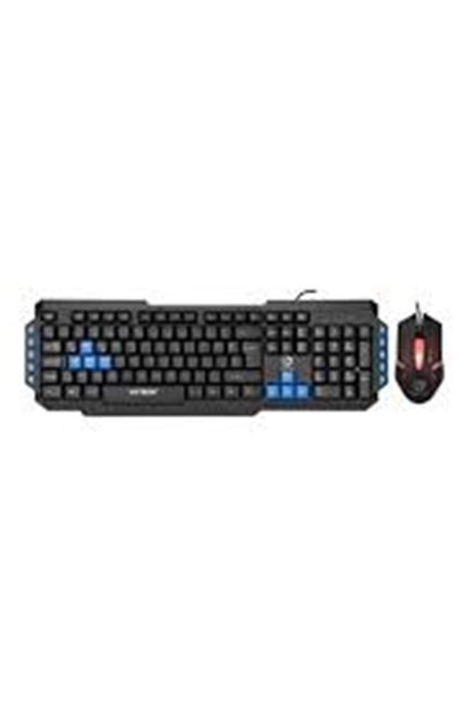 Hytech%20HYK-46%20Combo%20Siyah%20Usb%20Mavi%20Tuşlu%20Q%20Gaming%20Oyuncu%20Klavye%20Mouse%20Set