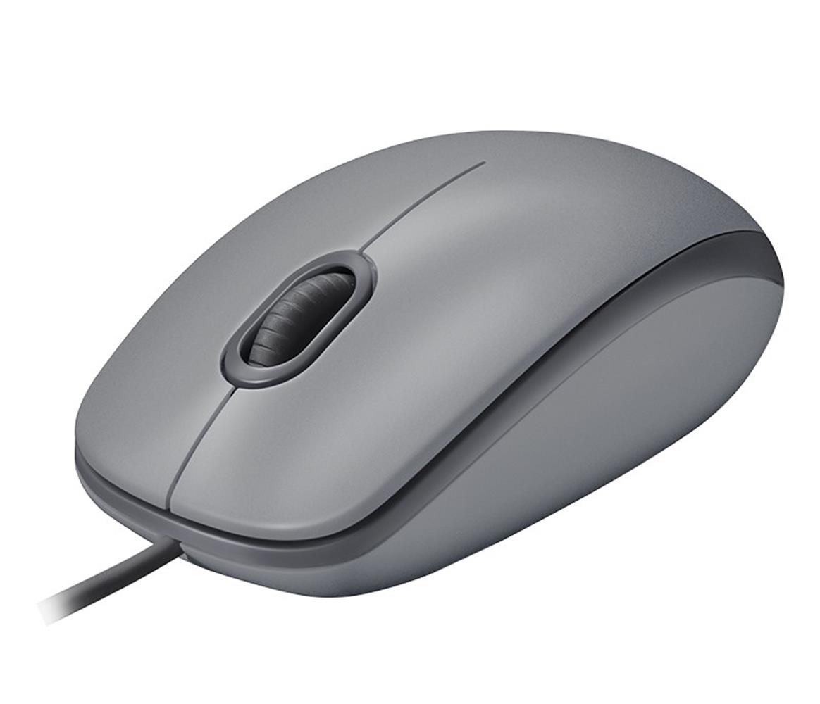 Logitech 910-006760 M110 Gray Silent (Sessiz) Kablolu Optik Usb Mouse
