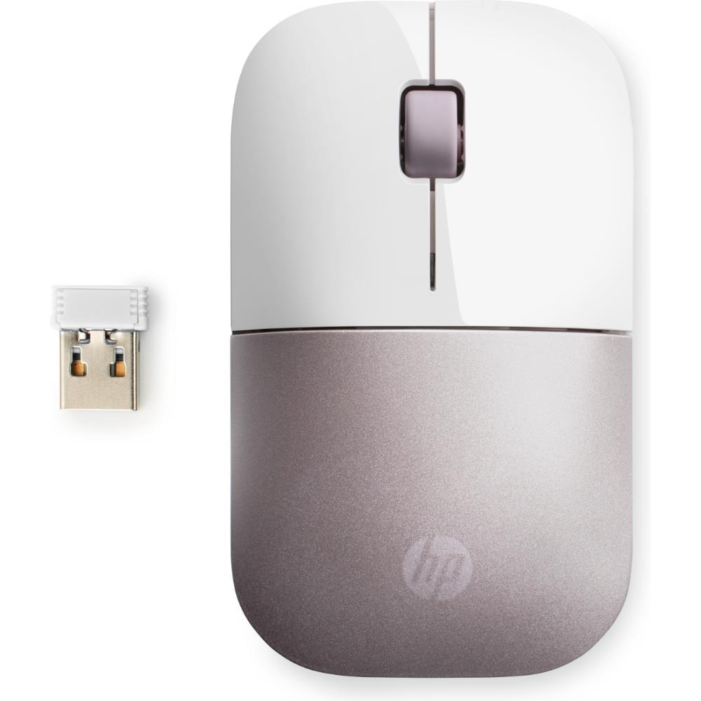 Hp Z3700 4VY82AA Slim Beyaz-Pembe Wireless Optik Mouse 2.4Ghz 1200Dpi