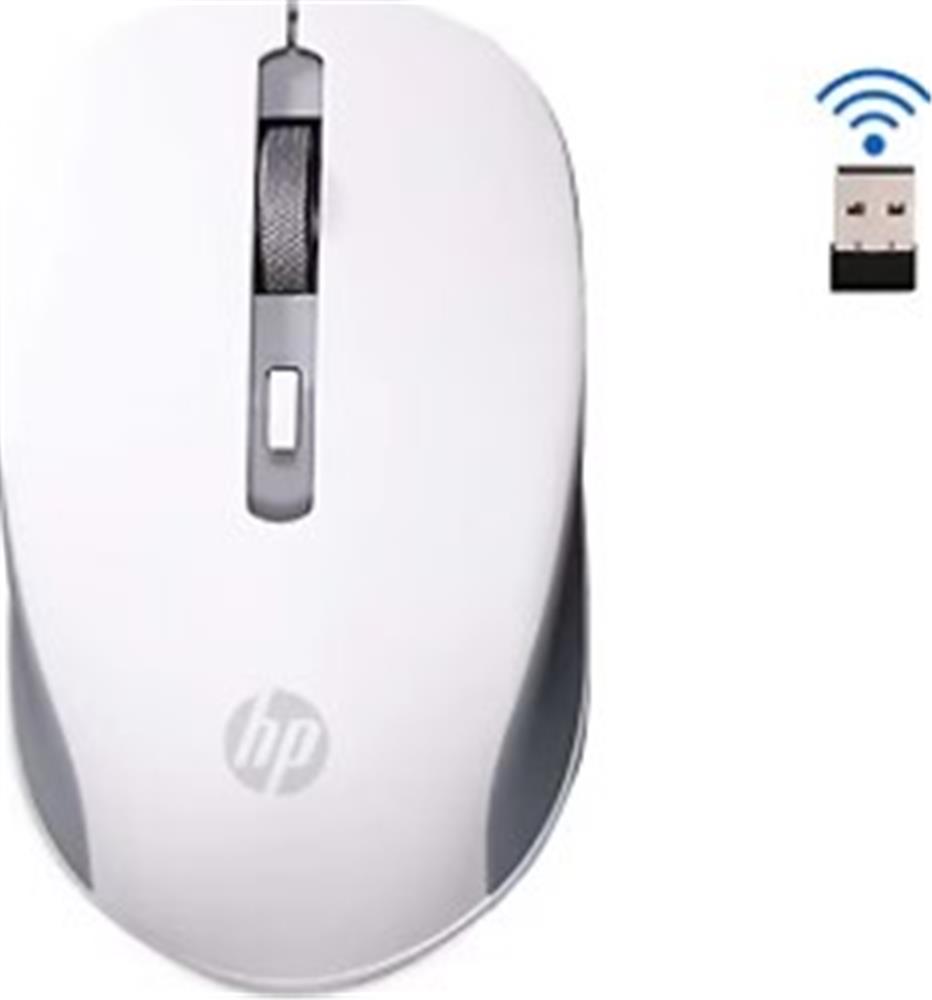 Hp S1000 Plus 1600DPI 2.4GHz WireLess Beyaz Kablosuz Mouse