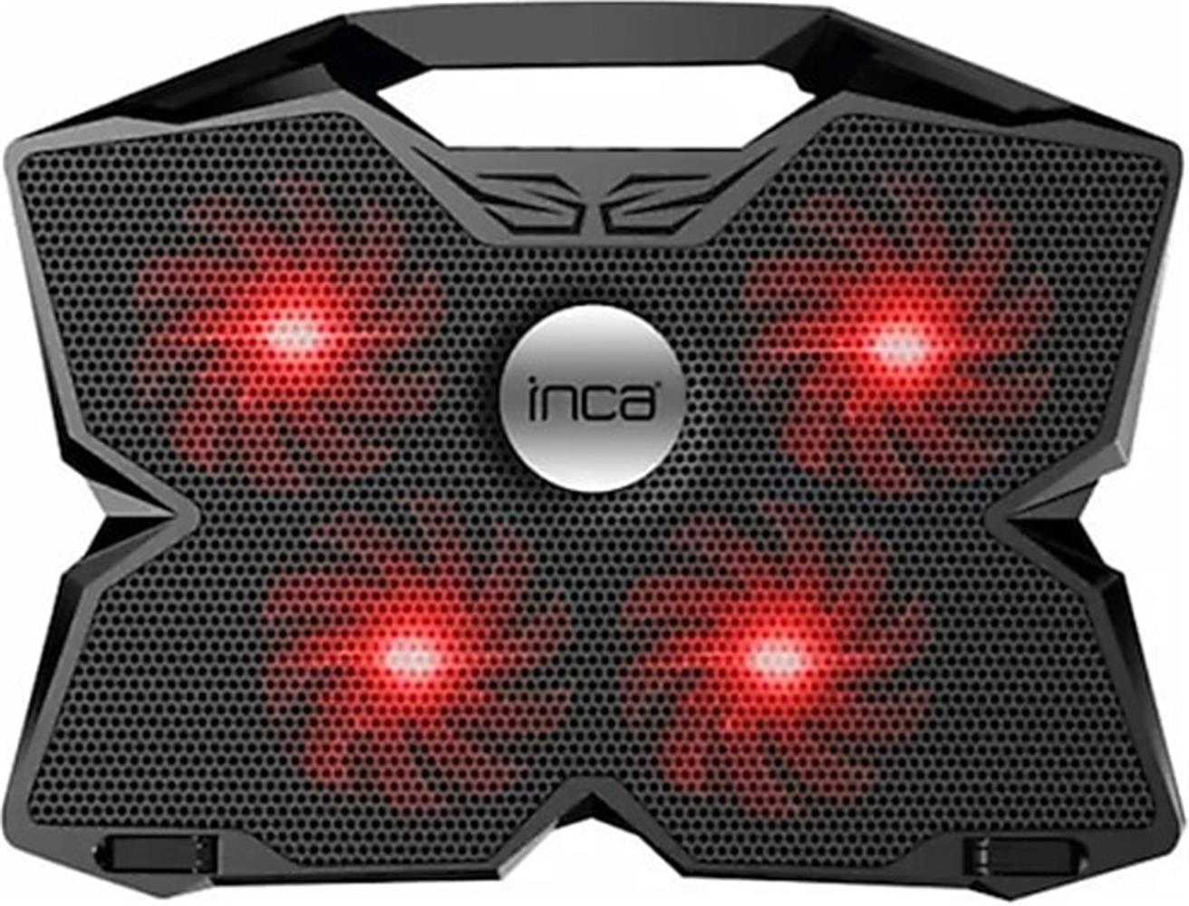Inca INC-3280 3 Tutacaklı 4 Fanlı Led Işık 11’’-17’’ Led Notebook Soğutucu