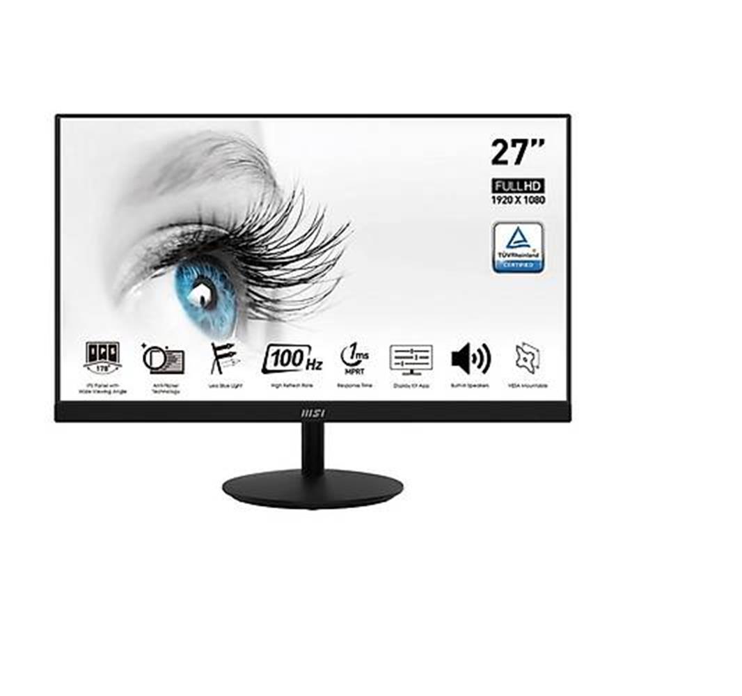 Msi 27’’ Pro MP271A 1920x1080 100Hz 1ms HDMI VGA DP IPS Monitör