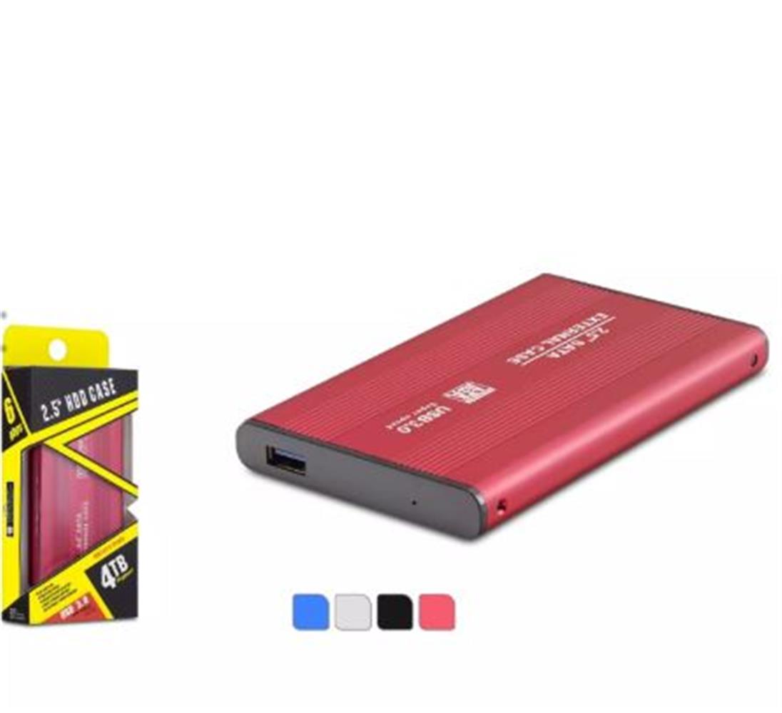 Hadron HDX1751 Hdd Kutusu USB3.0 Metal Sata 2.5’’ Çok Renkli