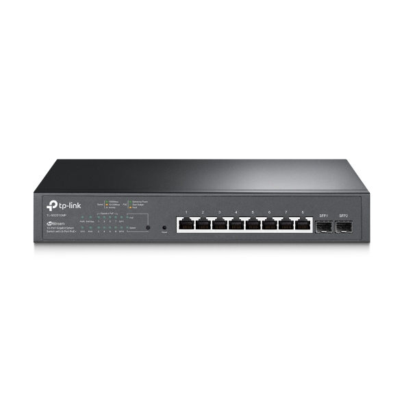 Tp-Link TL-SG2210MP 8 Port Poe+ 10-100-1000Mbps 2 SFP Yönetilebilir Switch