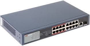 Hikvision DS-3E1318P-EI 16 Port 10-100-1000 Mbps Gigabit Switch
