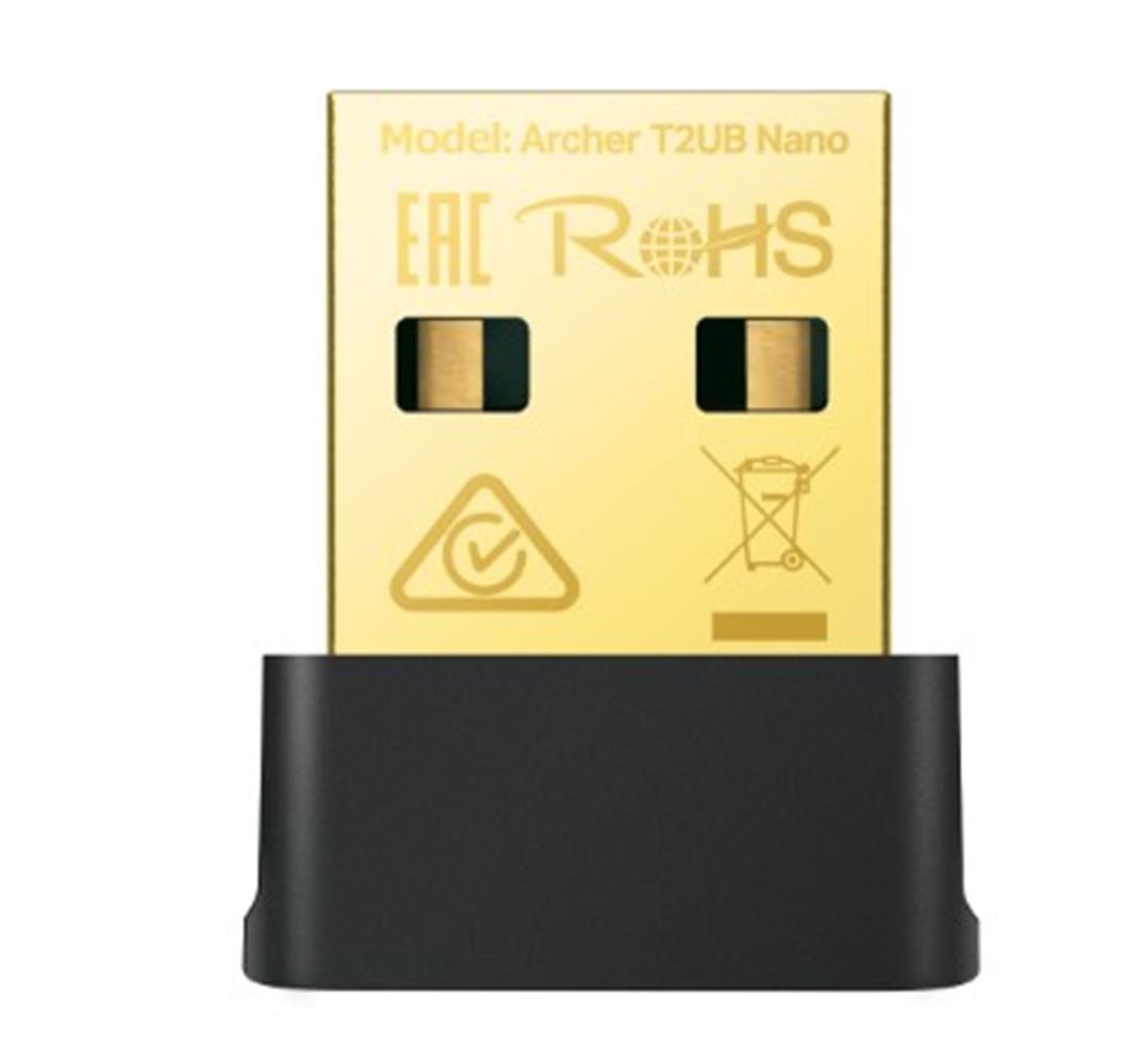 Tp-Link Archer T2UB Nano 600 Mbps Kablosuz + Bluetooth Usb Adaptör AC600