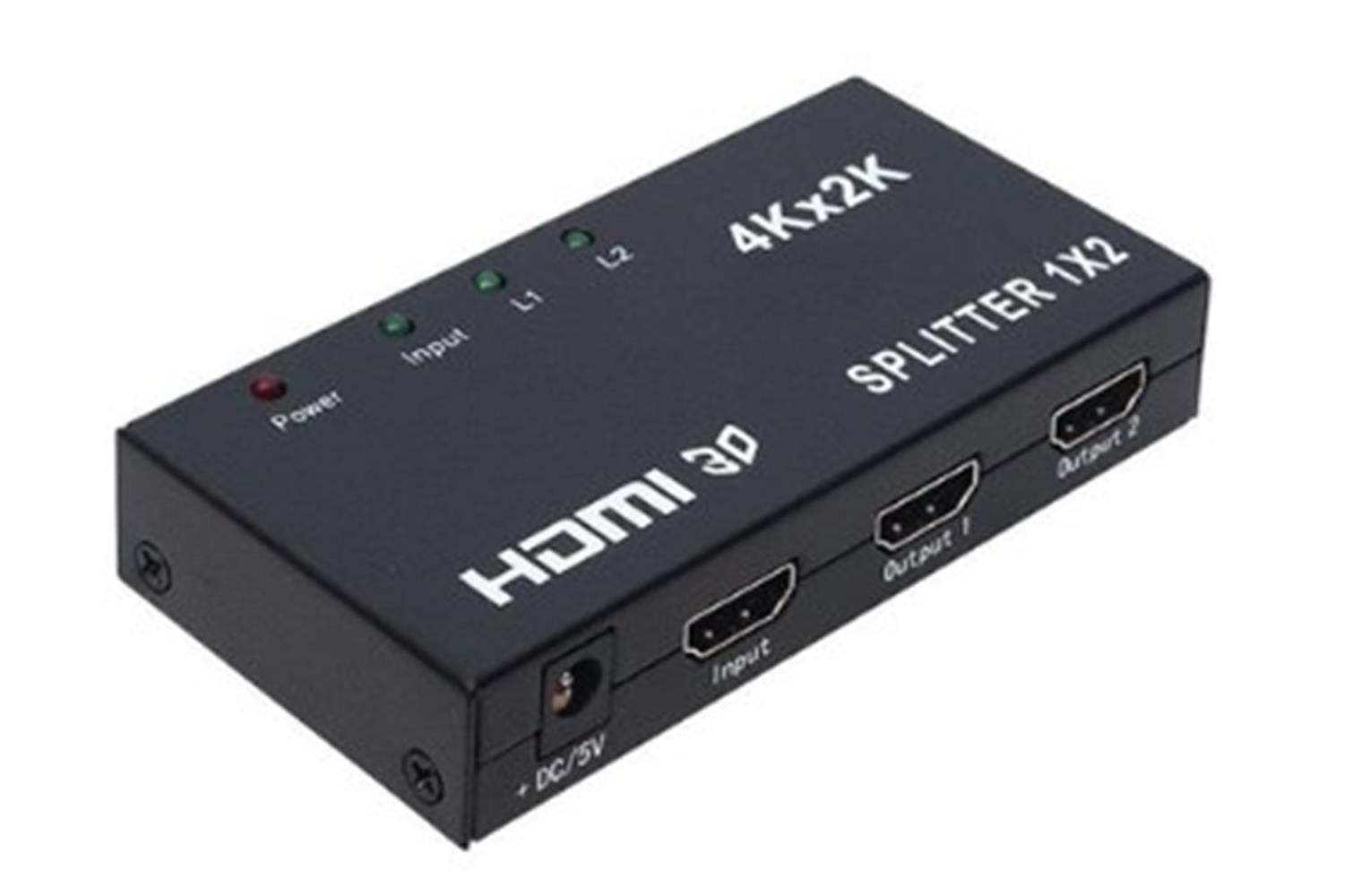 Nova NVC-HDSQP2 Hdmi 1-2 Splitter 1 Giriş 2 Çıkış
