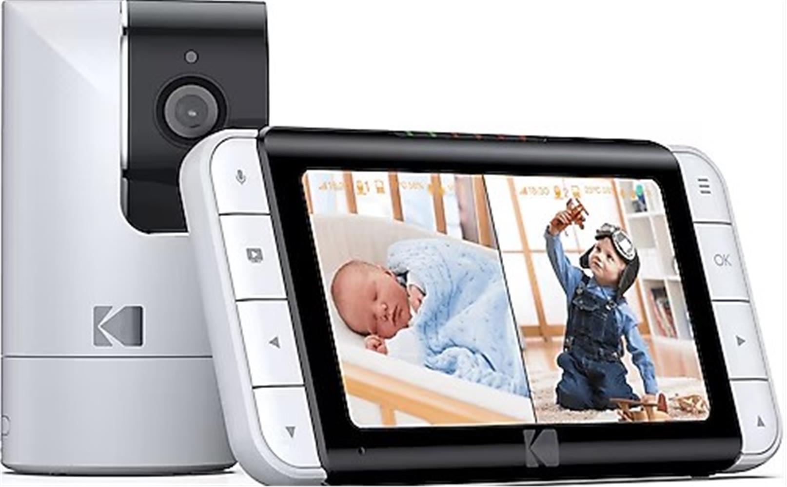 Kodak Cherish C525P Akıllı Bebek Monitörü 5.0’’ Lcd Ekran Ebeveyn Ünitesi