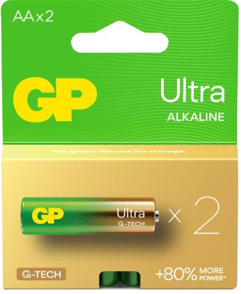 Gp LR6 AA Boy Ultra Alkalin Kalem Pil 2’li Paket GP15AU-U2