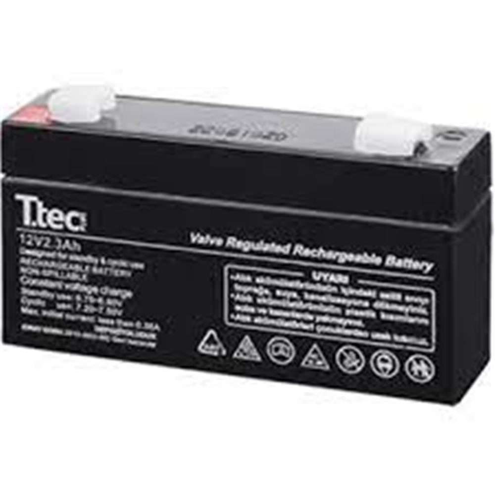 Ttec 12V 2.3Ah Bakımsız Kuru Akü Yatay