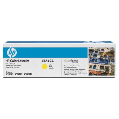 Hp CB542A 125A Yellow Sarı 1.400 Sayfa Toner