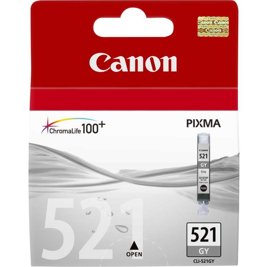 Canon%20CLI-521GY%20Grey%20Gri%20Mürekkep%20Kartuş%20MP260-540-550-620