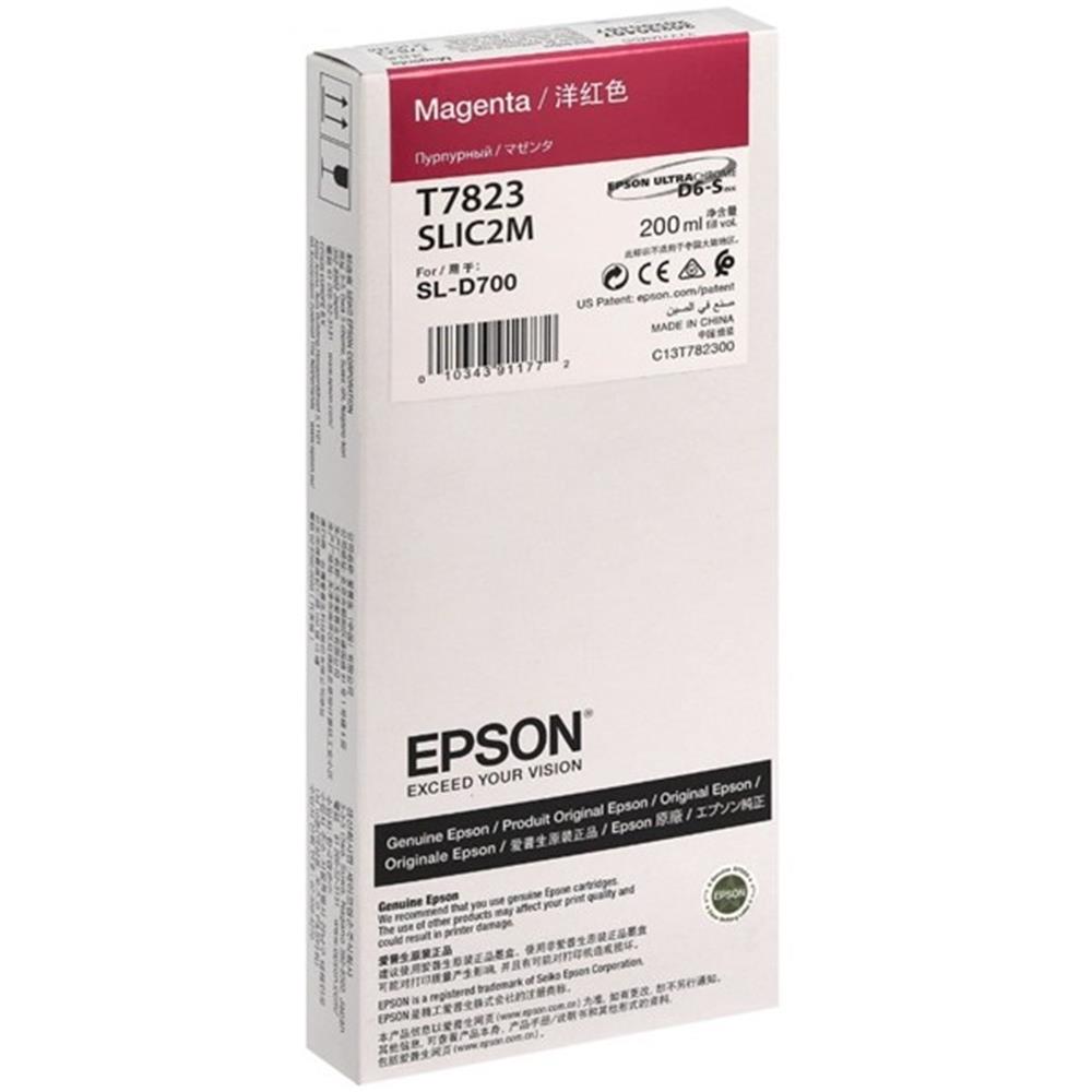 Epson Surelab SL-D700 Magenta Mürekkep C13T78230N