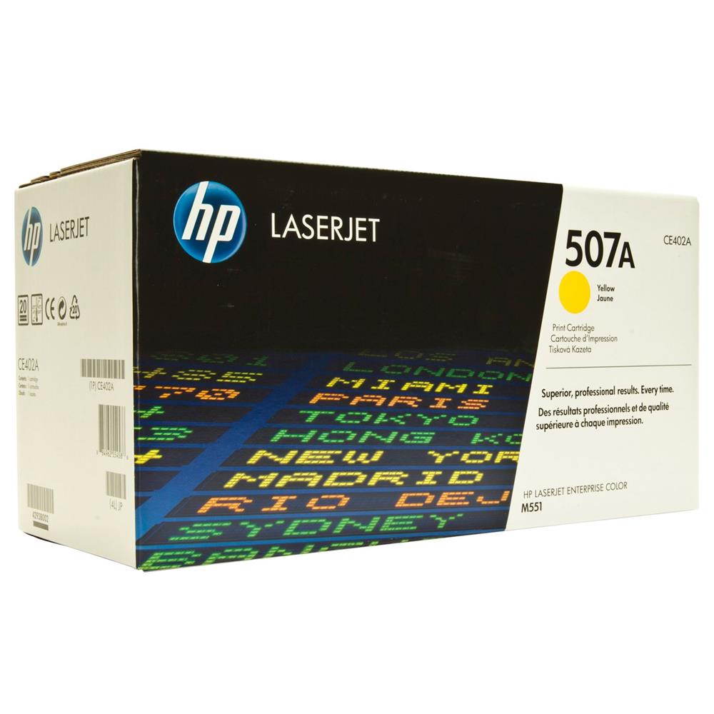 Hp CE402A 507A Yellow Sarı 6.000 Sayfa Toner