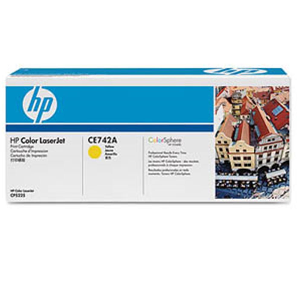 Hp CE742A 307A Yellow Sarı 7.300 Sayfa Toner