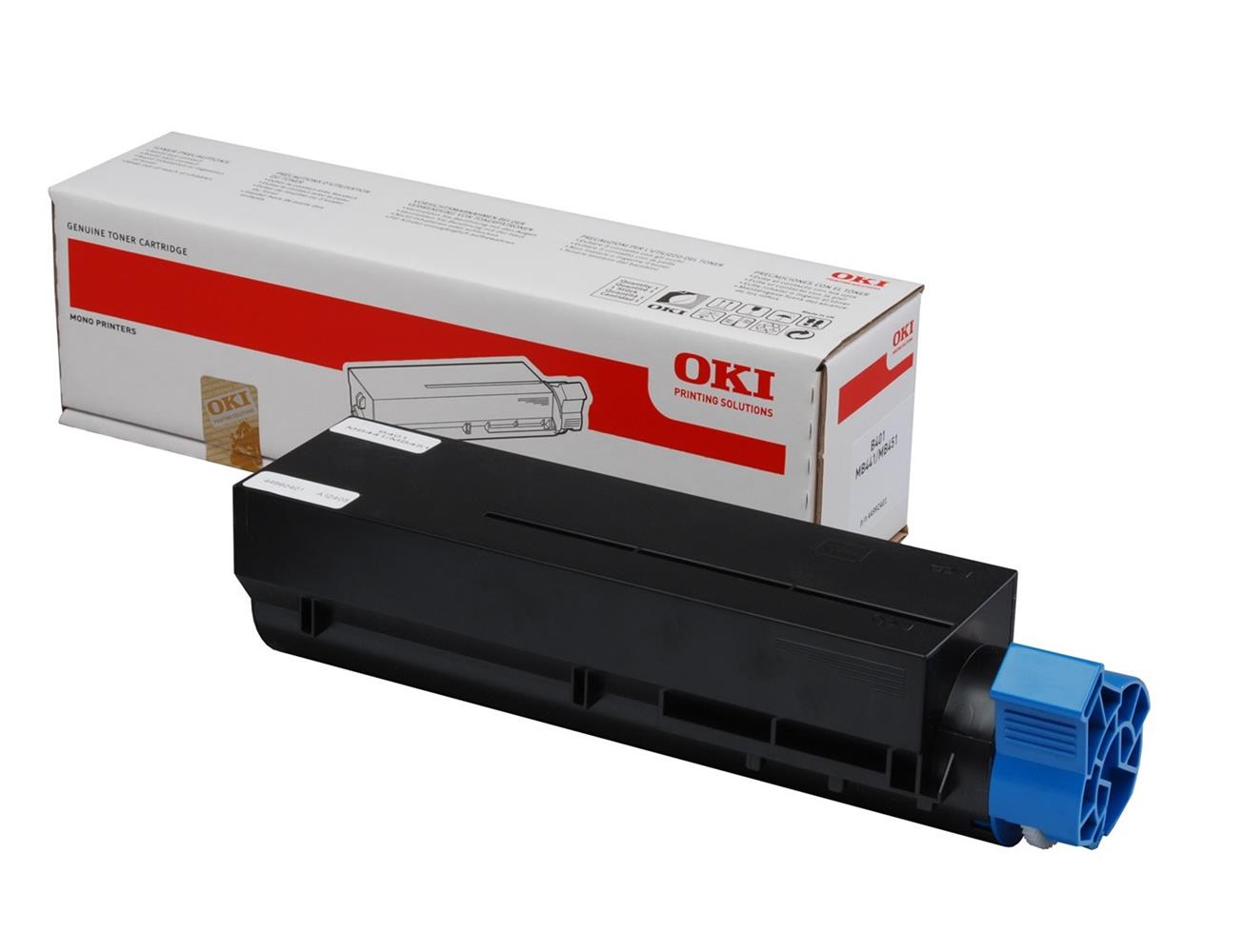 Oki 44992401 B401 MB441-451 1.500 Sayfa Black Siyah Toner
