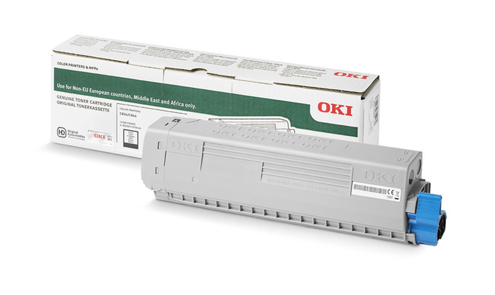 Oki 47095704 C824-834-844 5000 Sayfa Black Siyah Toner