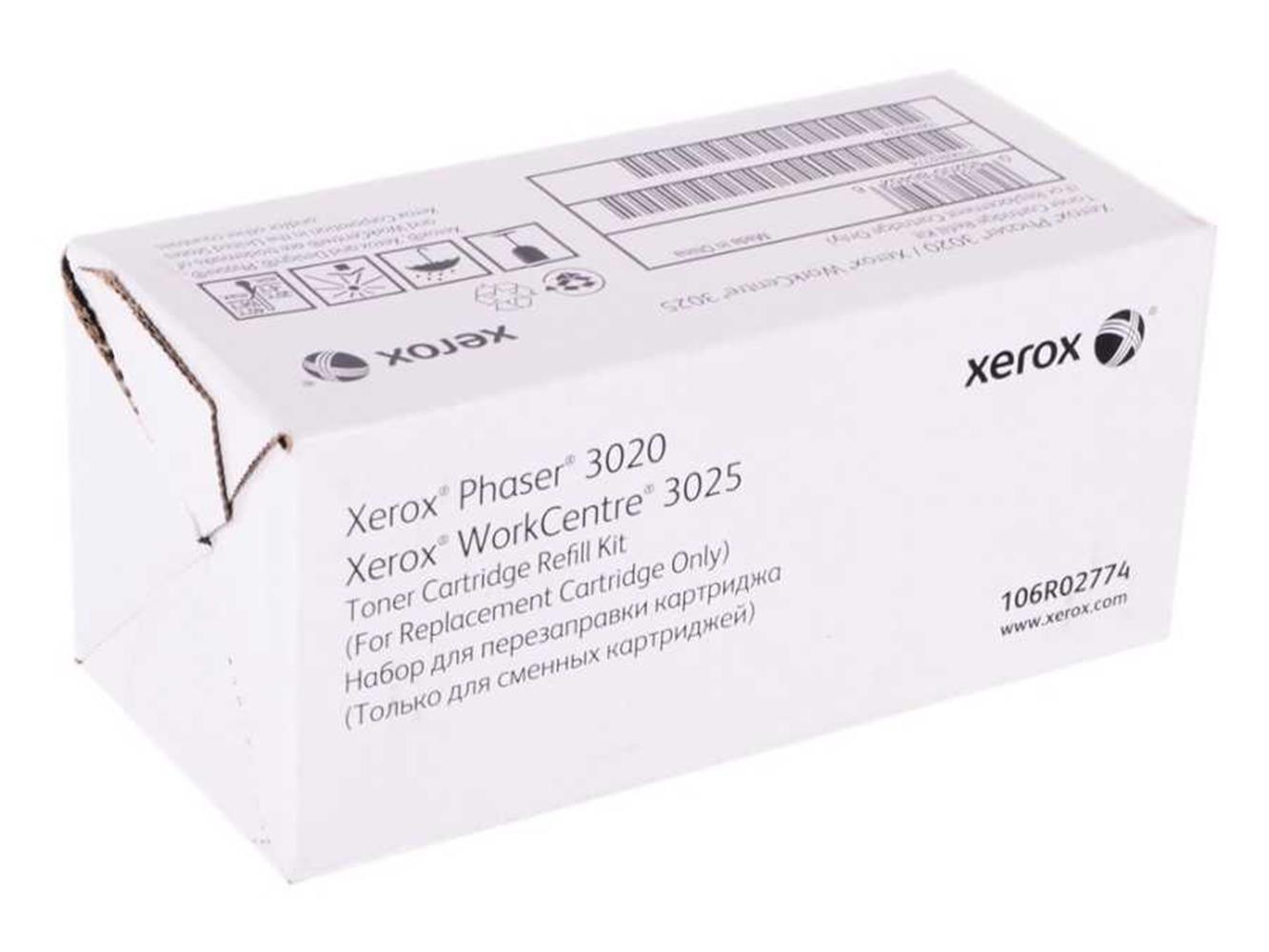 Xerox 106R02774 Phaser 3020-3025 Toner Refill Kit 1500 sayfa Toner Tozu Xerox Phaser