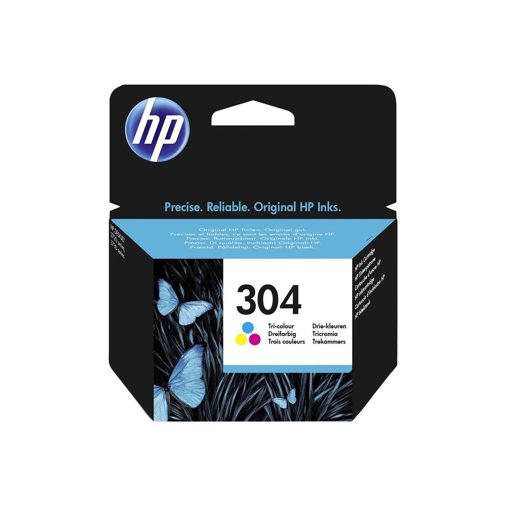 Hp N9K05AE 304 Color Renkli Kartuş