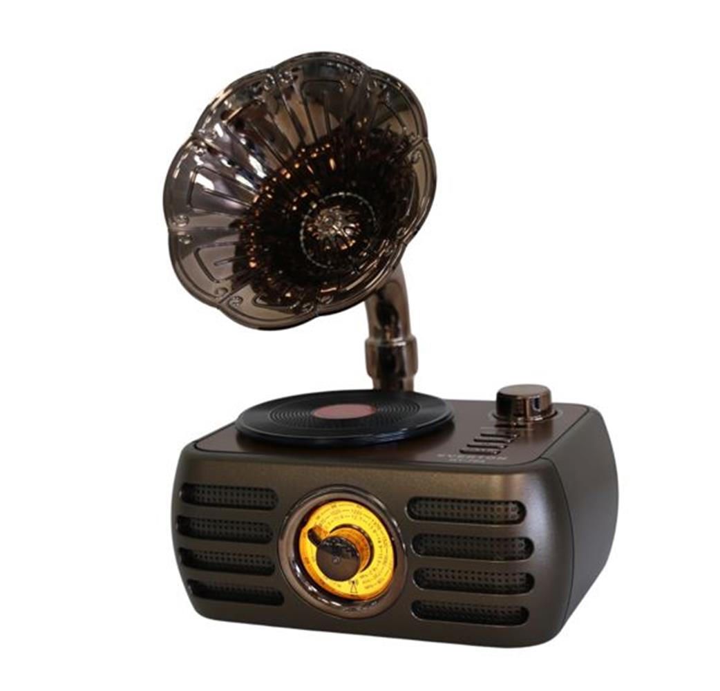 Everton Rt-704 Gramafonlu Bluetooth Fm-Usb-Tf-Aux Şarjlı Nostaljik Radyo