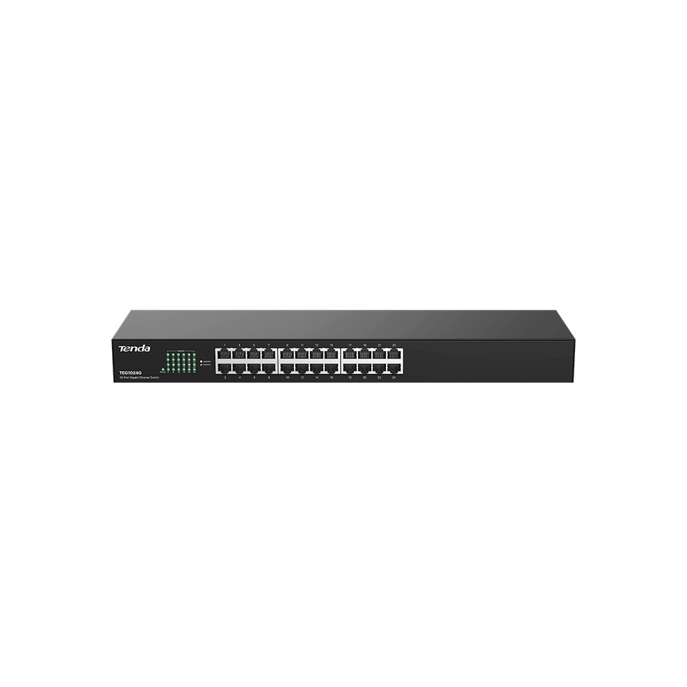 Tenda TEG1024G 24 Port 10/100/1000 Yönetilemez Rack Mount Switch
