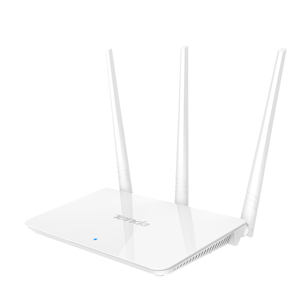 Tenda F3 300Mbps 4Port 3 Anten 5Dbi 2.4GHz Indoor Repeater Router