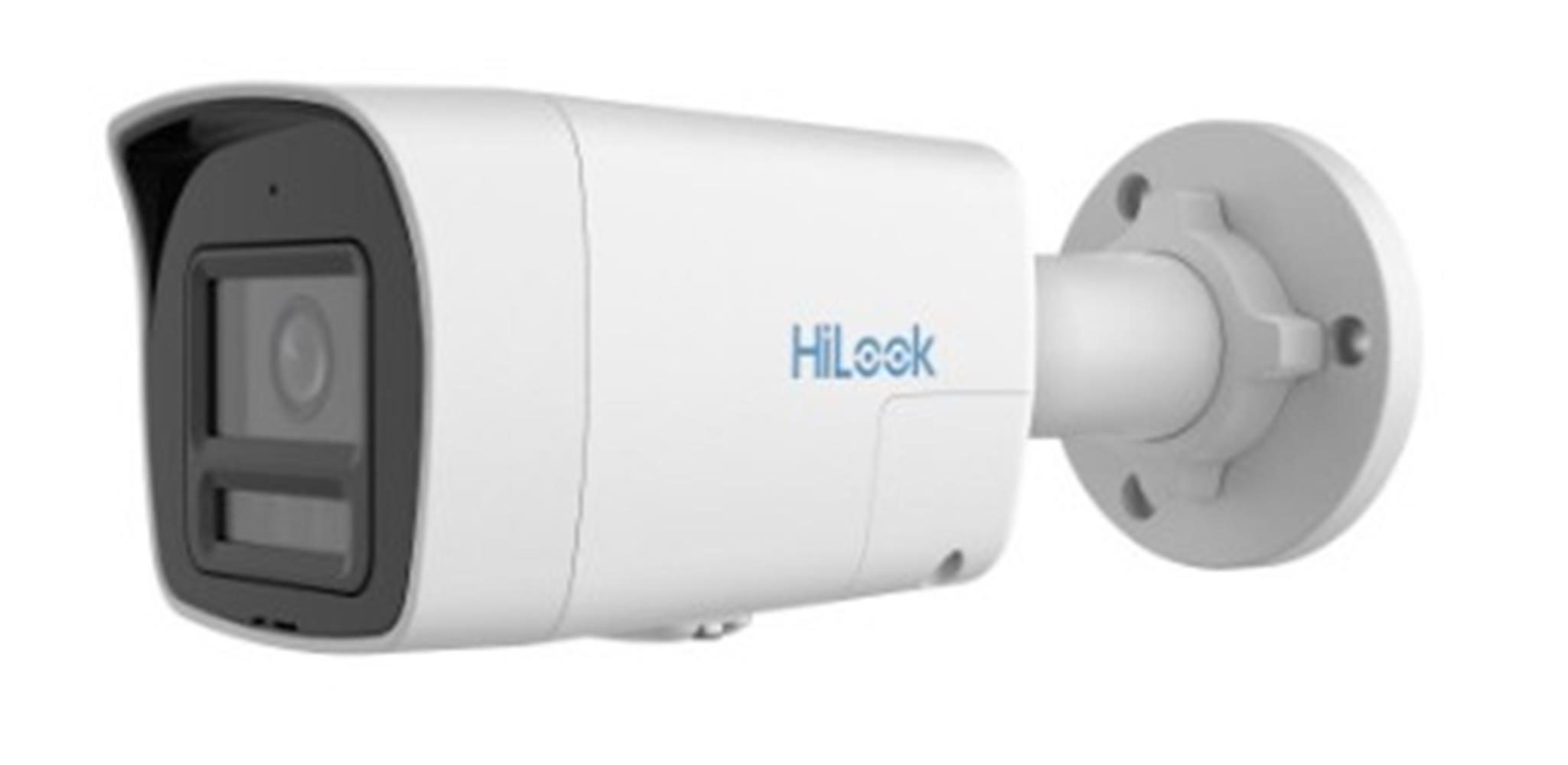 Hilook IPC-B149HA-LUF-Sl 4 mp 2.8mm ColorVu Çift Yönlü Sesli IP Bullet Kamera