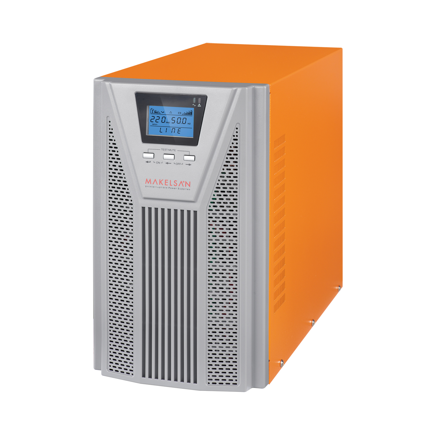 Makelsan Powerpack SE 2 Kva 5-10Dk 4x12V/9Ah 1F/1F Onli̇ne Ups MU02000N11EAV06
