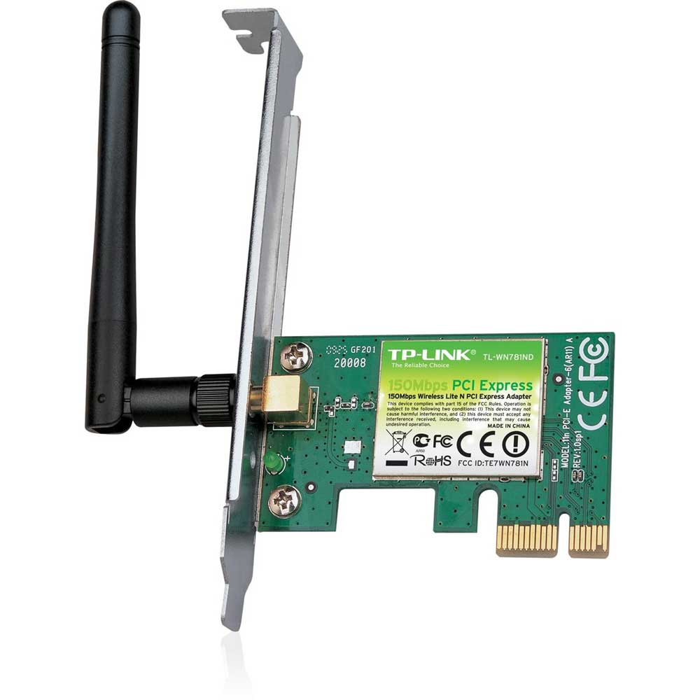 Tp-Link TL-WN781ND 150MBPS 1Anten Pci Express Wireless Kart