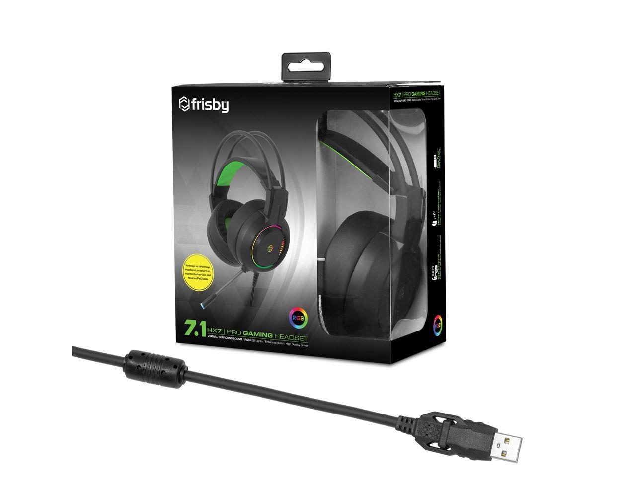  Frisby FHP-G1425R Gamemax Titreşimli Gaming Kulaklık