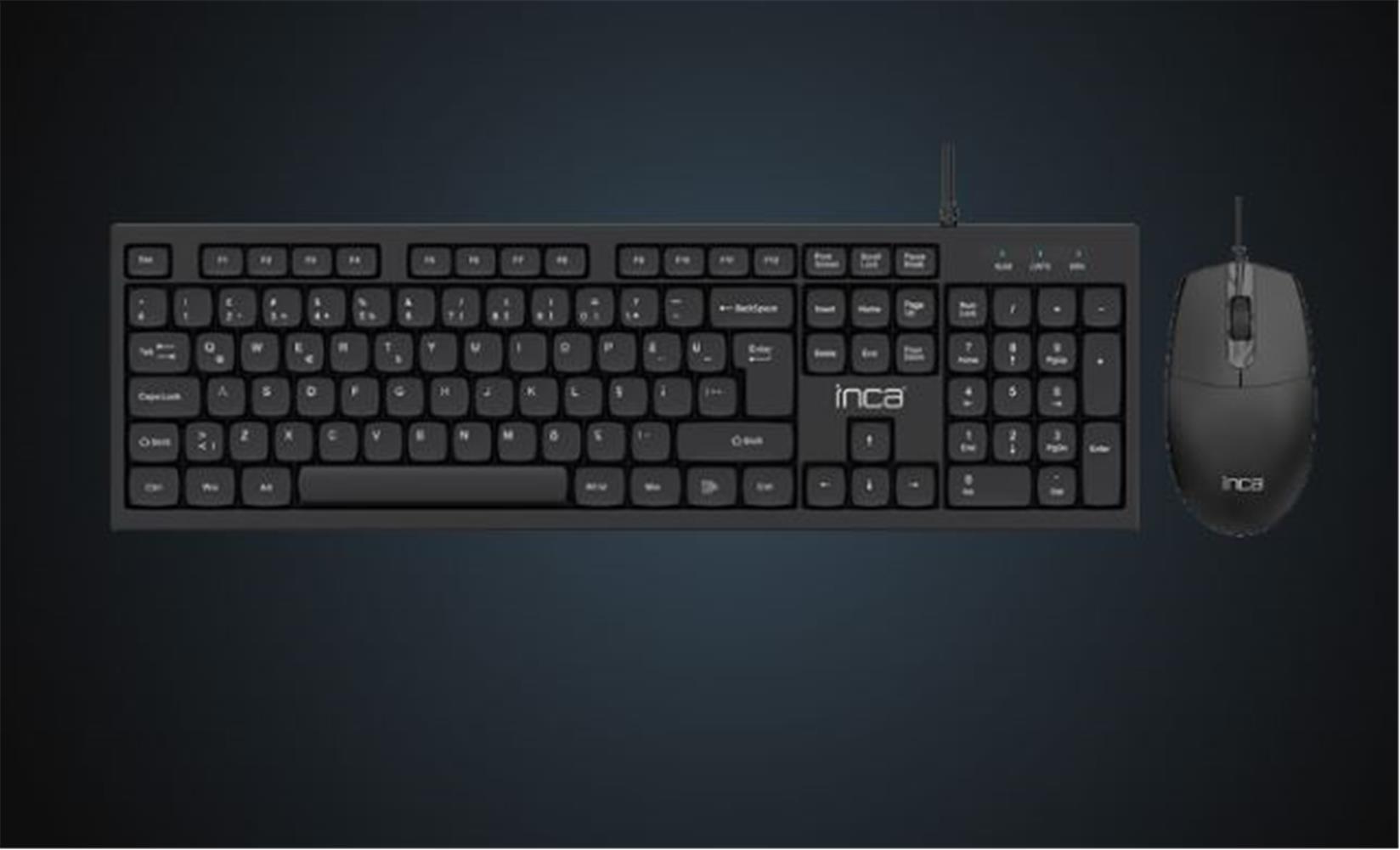 Inca IMK-376T Klavye Mouse Set