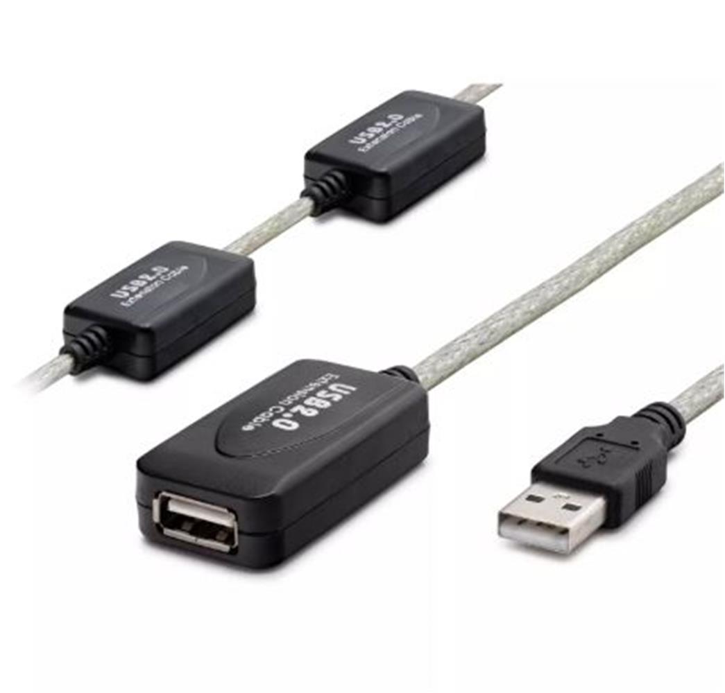 Hadron Hdx7546 25M Usb To Usb F Kablo Silver