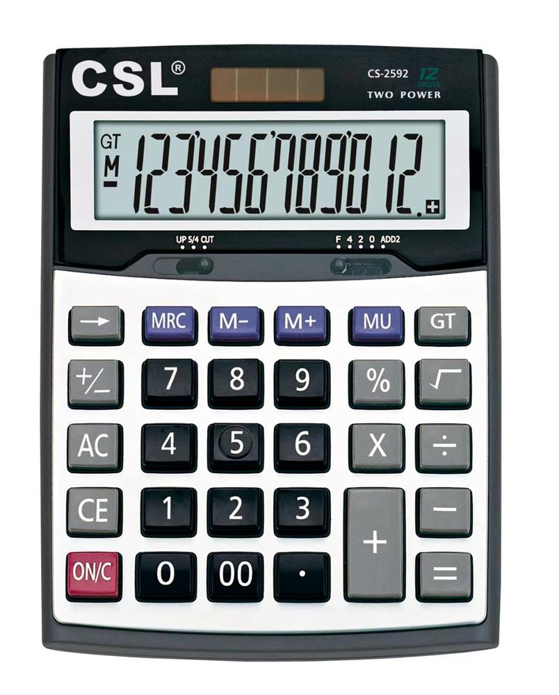 Csl CS-2592 12 Hane Masa Tipi Hesap Makinesi