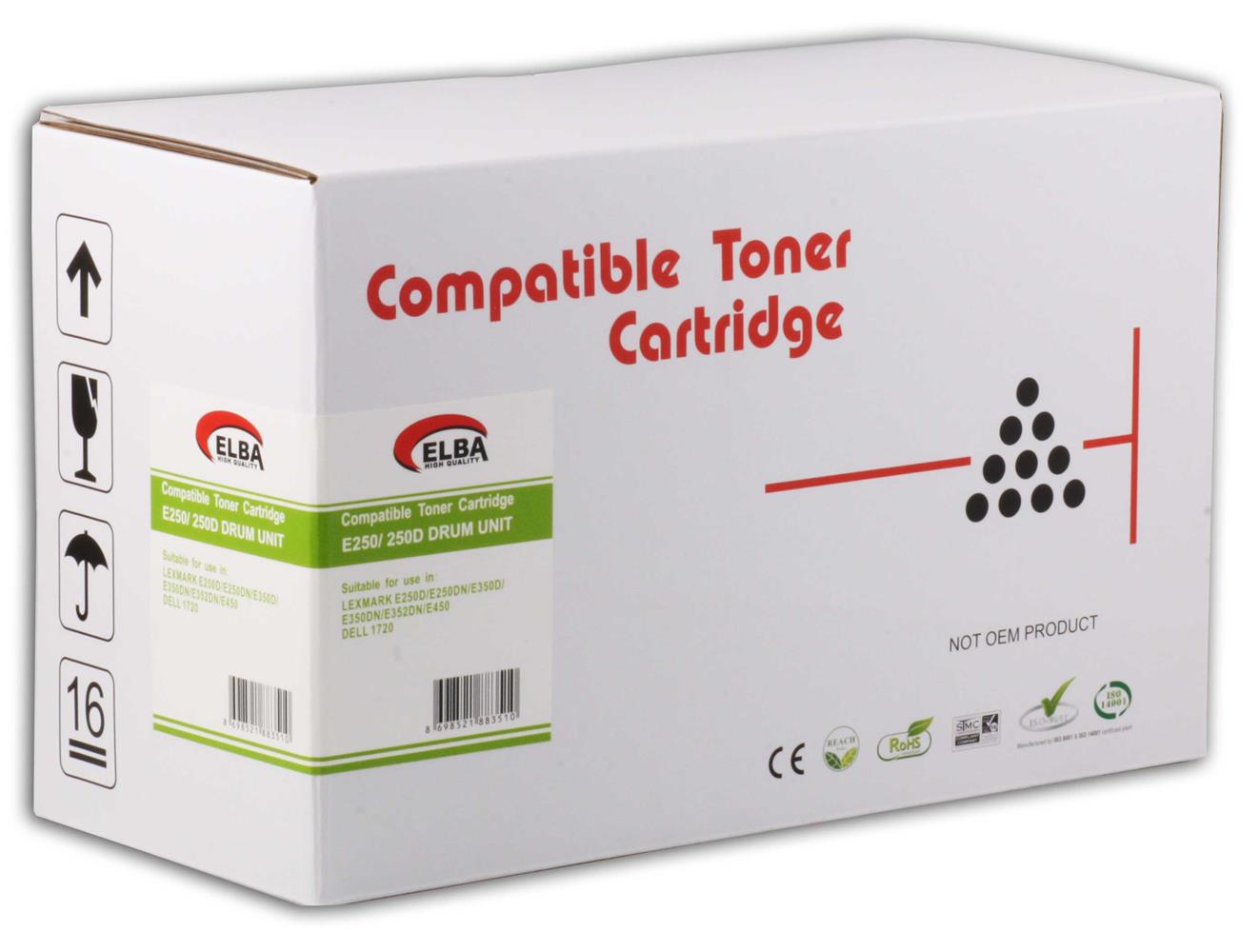 Elba Lexmark E250-E350-E352-E45 Toner
