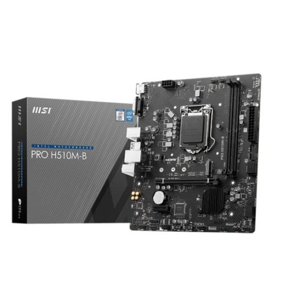 Msı Pro H510M-B Hdmi Vga mATX 10.Nesil Anakart