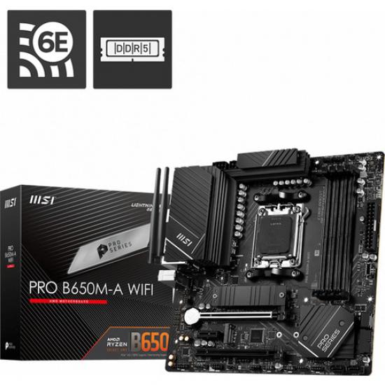 Msı Mb Pro B650M-A Ddr5 Am5 Wifi 6E Matx Anakart